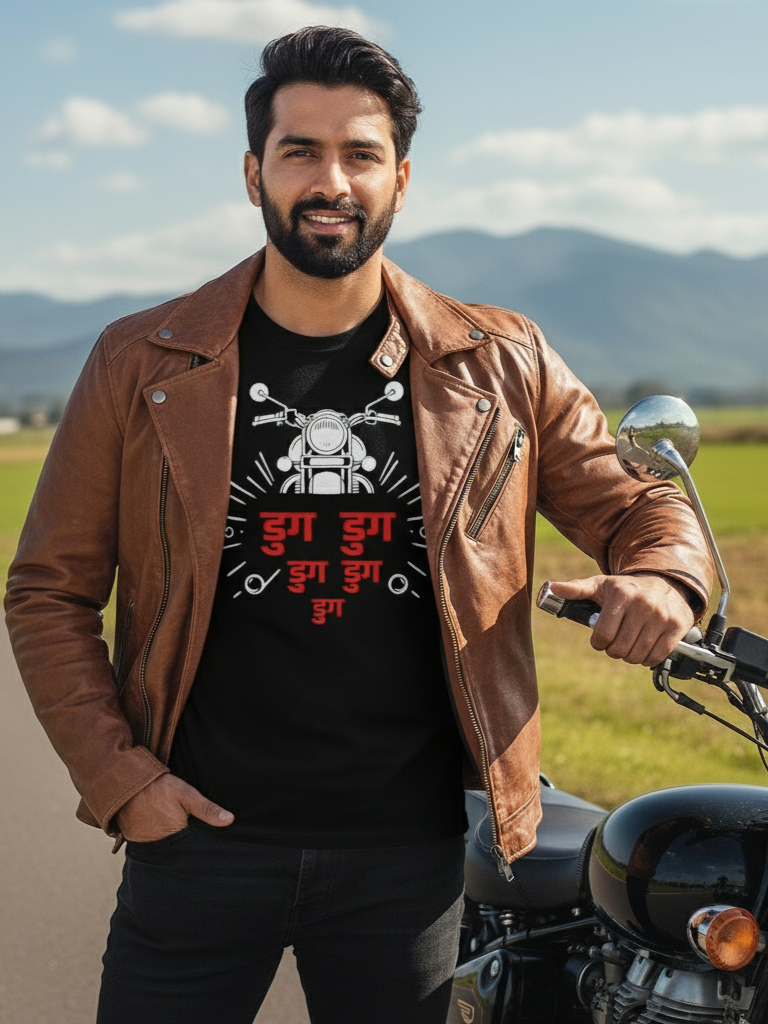 Swaagster® Regular Fit – “DUG DUG” Classic Rider T-Shirt