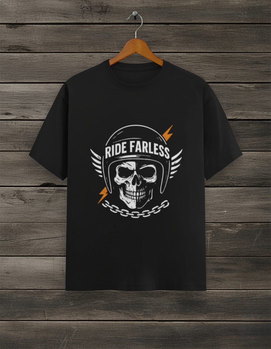 Swaagster® Regular Fit – “RIDE FEARLESS” Adrenaline T-Shirt