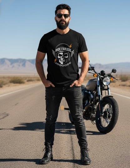 Swaagster® Regular Fit – “RIDE FEARLESS” Adrenaline T-Shirt
