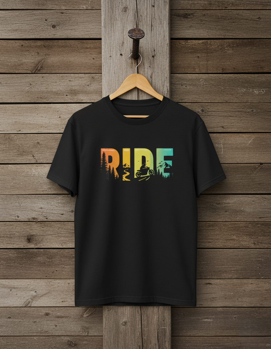 Swaagster® Regular Fit – “RIDE” Color Edition T-Shirt