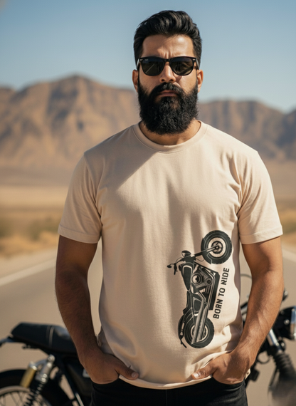 Swaagster® Regular Fit – “BORN TO RIDE” Freedom T-Shirt