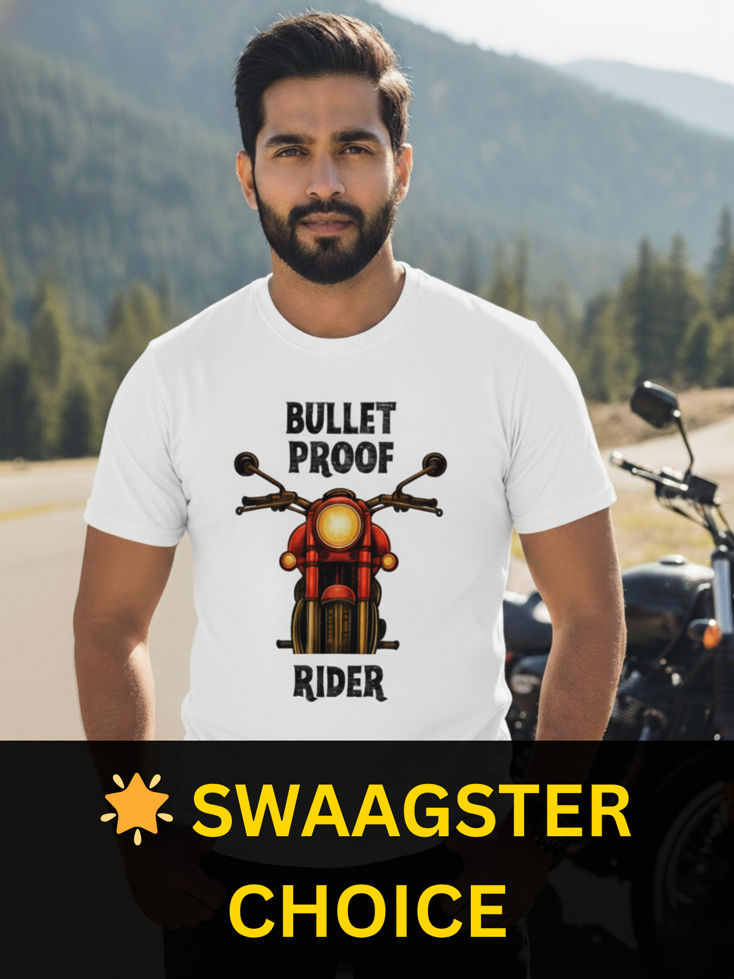 Swaagster® Regular Fit – “BULLET PROOF” Classic Strength T-Shirt