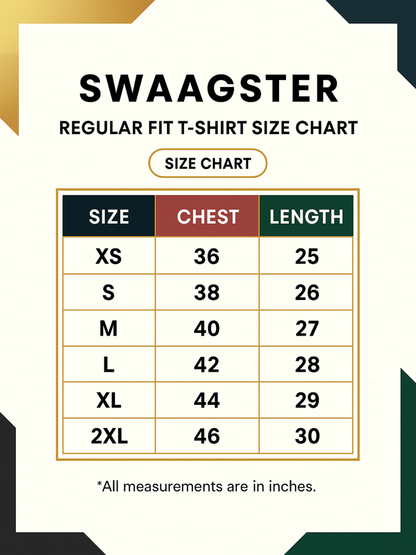 Regular_fit_size chart