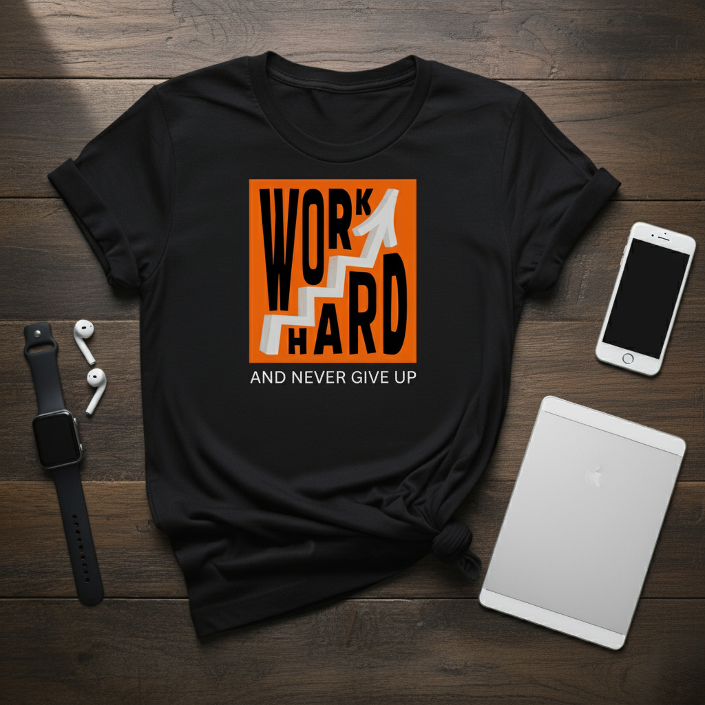 Show case- work hard and never give up